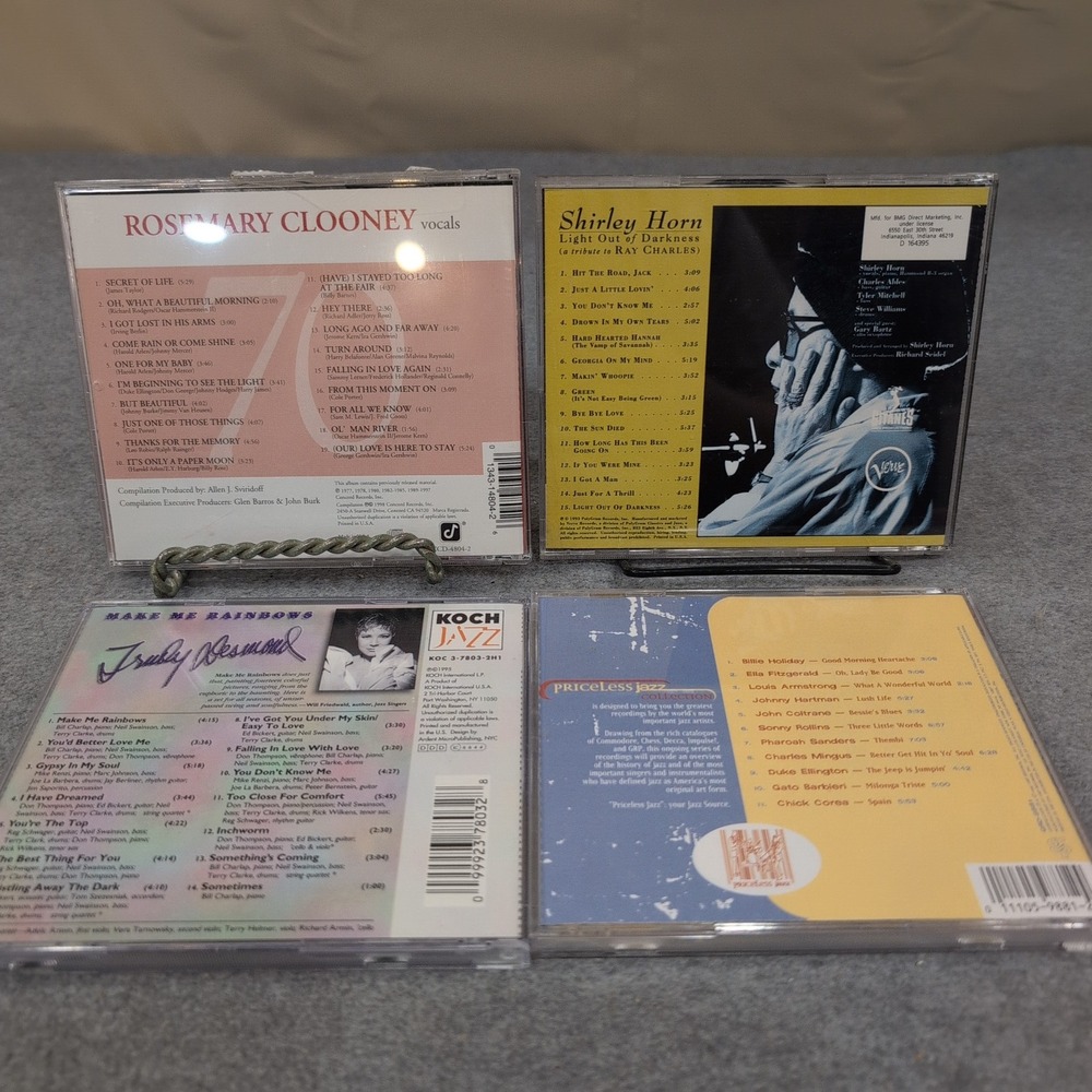 Jazz Vocal CD Lot Rosemary Clooney Shirley Horn Trudy Desmond Priceless Sampler - Picture 2 of 2